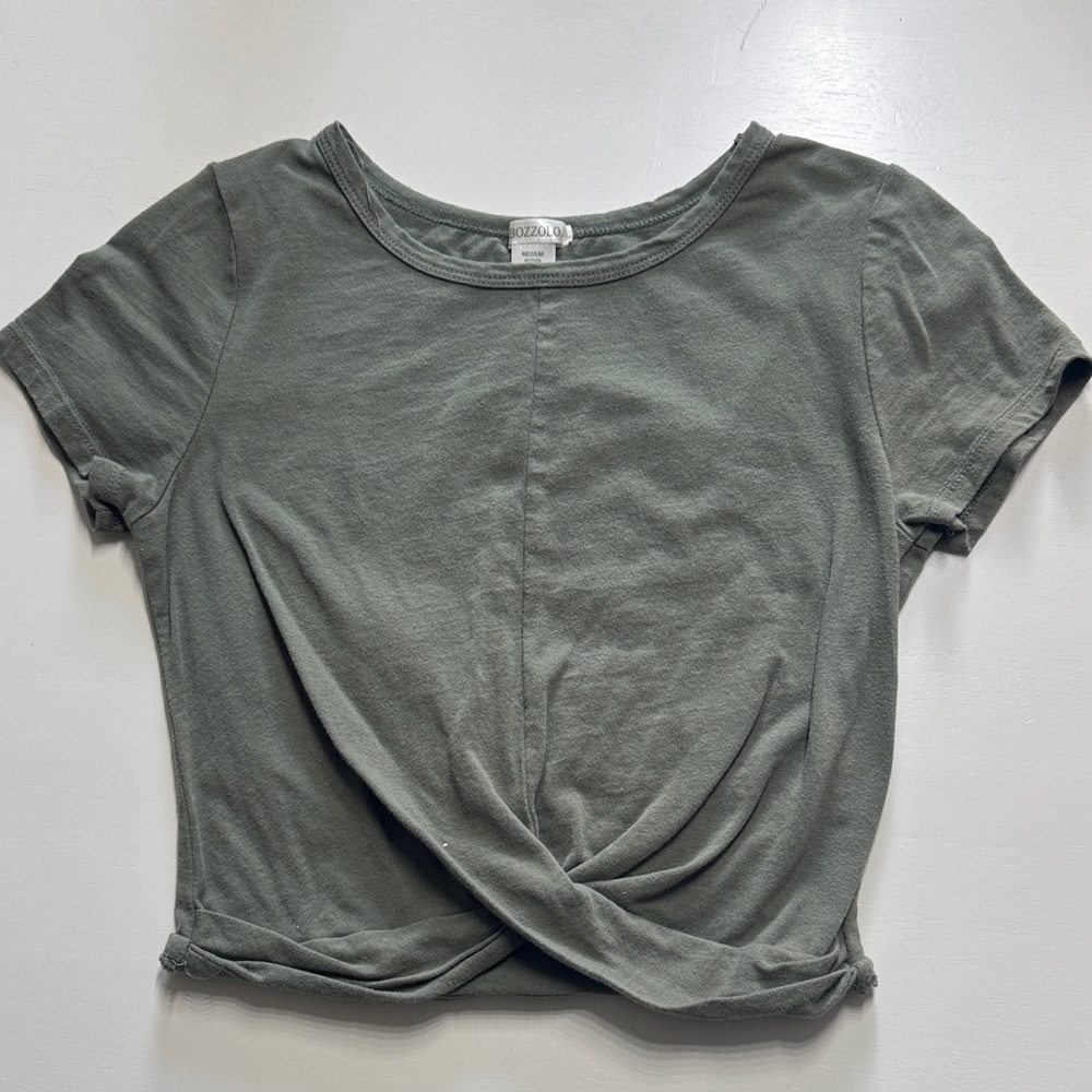 Crossover Crop Top